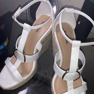 Just Fab Wide-width Wedge Heels